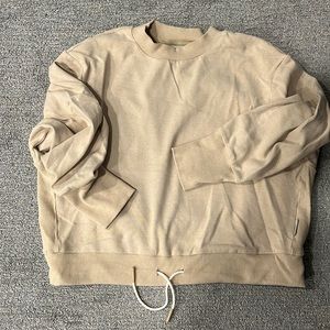 Varley Ribbed Edith Pique Sweatshirt